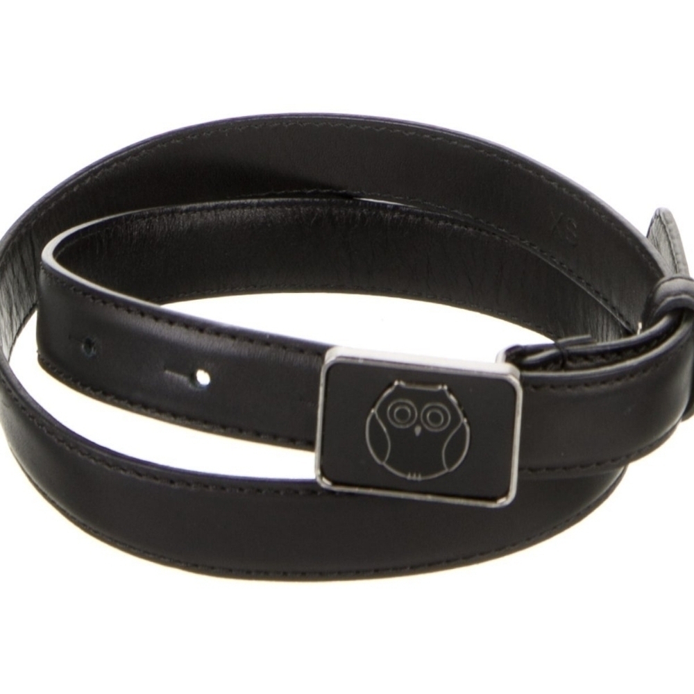 Jason Wu owl leather belt XS made in Italy